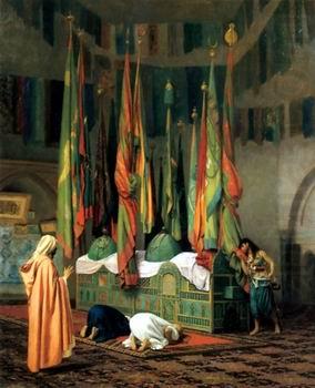 unknow artist Arab or Arabic people and life. Orientalism oil paintings  451
